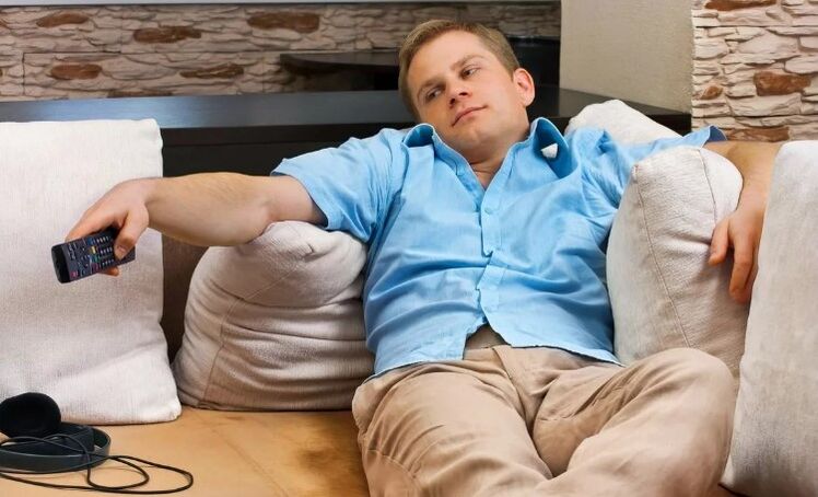 Sedentary ცხოვრების წესი არის პროსტატიტის მიზეზი